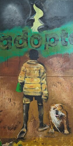 Adopt by Vincent Carpentier, Painting for Sale on Singulart