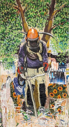 The gardener by Vincent Carpentier, Painting for Sale on Singulart