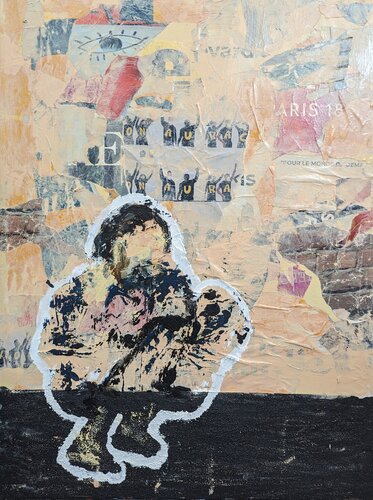 "Porté disparu#1 (Missing#1) van Vincent Carpentier, Schilderij te koop op Singulart