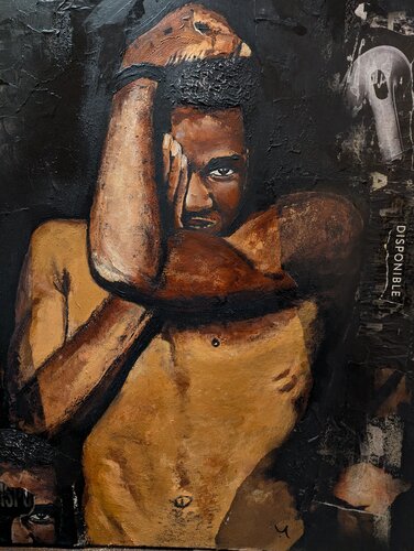Oumar by Vincent Carpentier, Painting for Sale on Singulart
