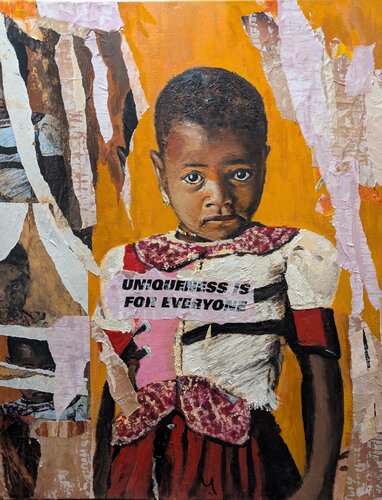 La petite by Vincent Carpentier, Painting for Sale on Singulart