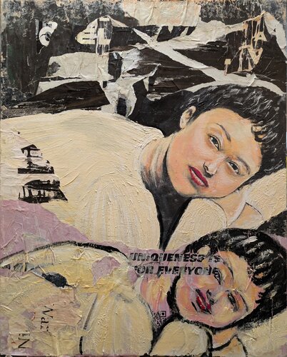 L'asiatique di Vincent Carpentier, Pittura in vendita su Singulart