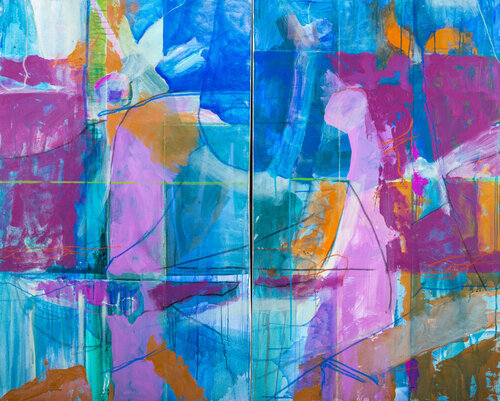 The Conversation von William Sabatini, Malerei kaufen auf Singulart