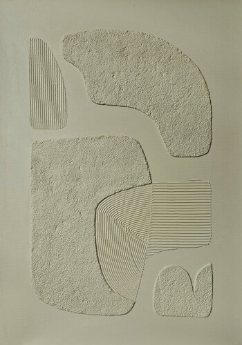 " Sage bay 2 " High textured acrylic sage abstract art van Yana Sagan, Schilderij te koop op Singulart