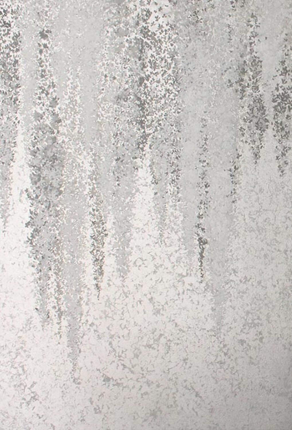 " Silver Wisteria " Wisteria silver abstract acrylic art Yana Sagan Originalgemälde zu verkaufen