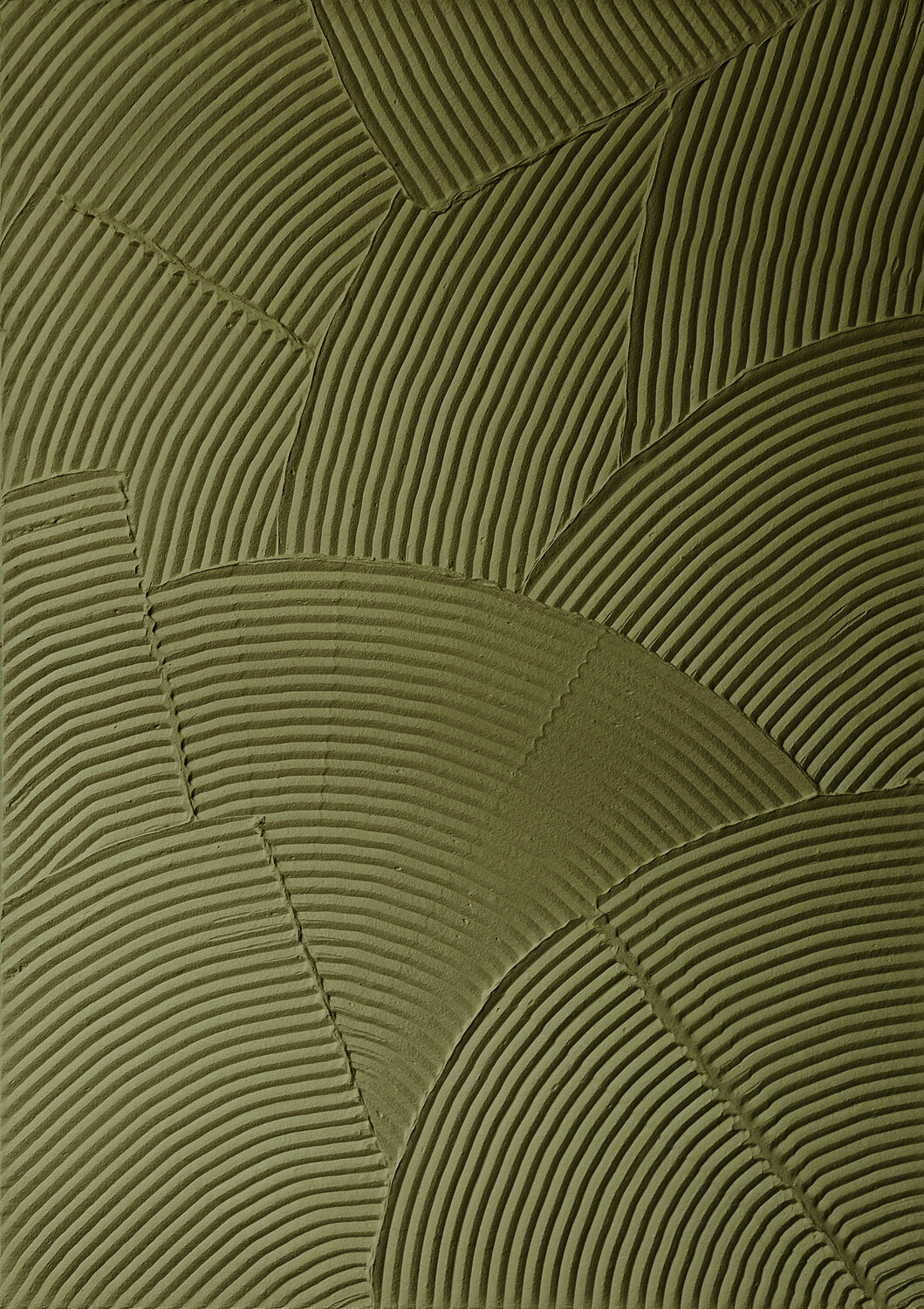 " Field 3 " Green acrylic abstract high textured art Yana Sagan Originalgemälde zu verkaufen
