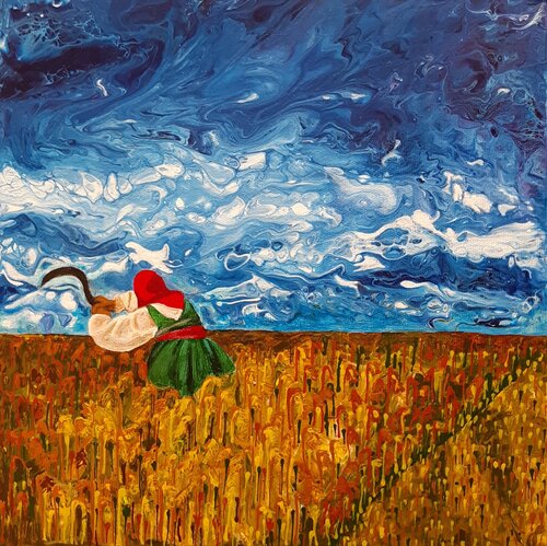 A Broken Frame - Depeche Mode Album Cover von Maria Elena Di Lascio, Malerei kaufen auf Singulart