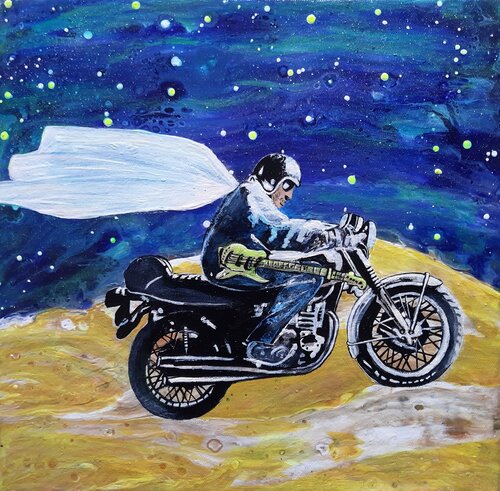 Nomad - Bombino van Maria Elena Di Lascio, Schilderij te koop op Singulart