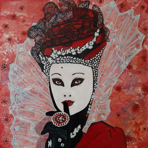 Milady di Maria Elena Di Lascio, Pittura in vendita su Singulart