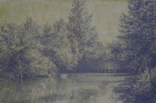 The Bridge von Marie Pascal, Zeichnungen kaufen auf Singulart