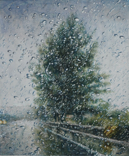 Rain for Christmas von Marie Pascal, Zeichnungen kaufen auf Singulart
