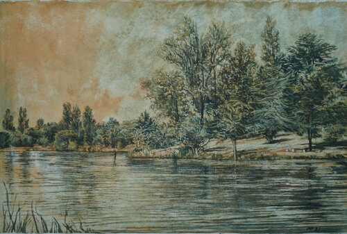 Fisherman von Marie Pascal, Zeichnungen kaufen auf Singulart