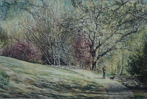 Early Spring par Marie Pascal, Dessin en vente sur Singulart