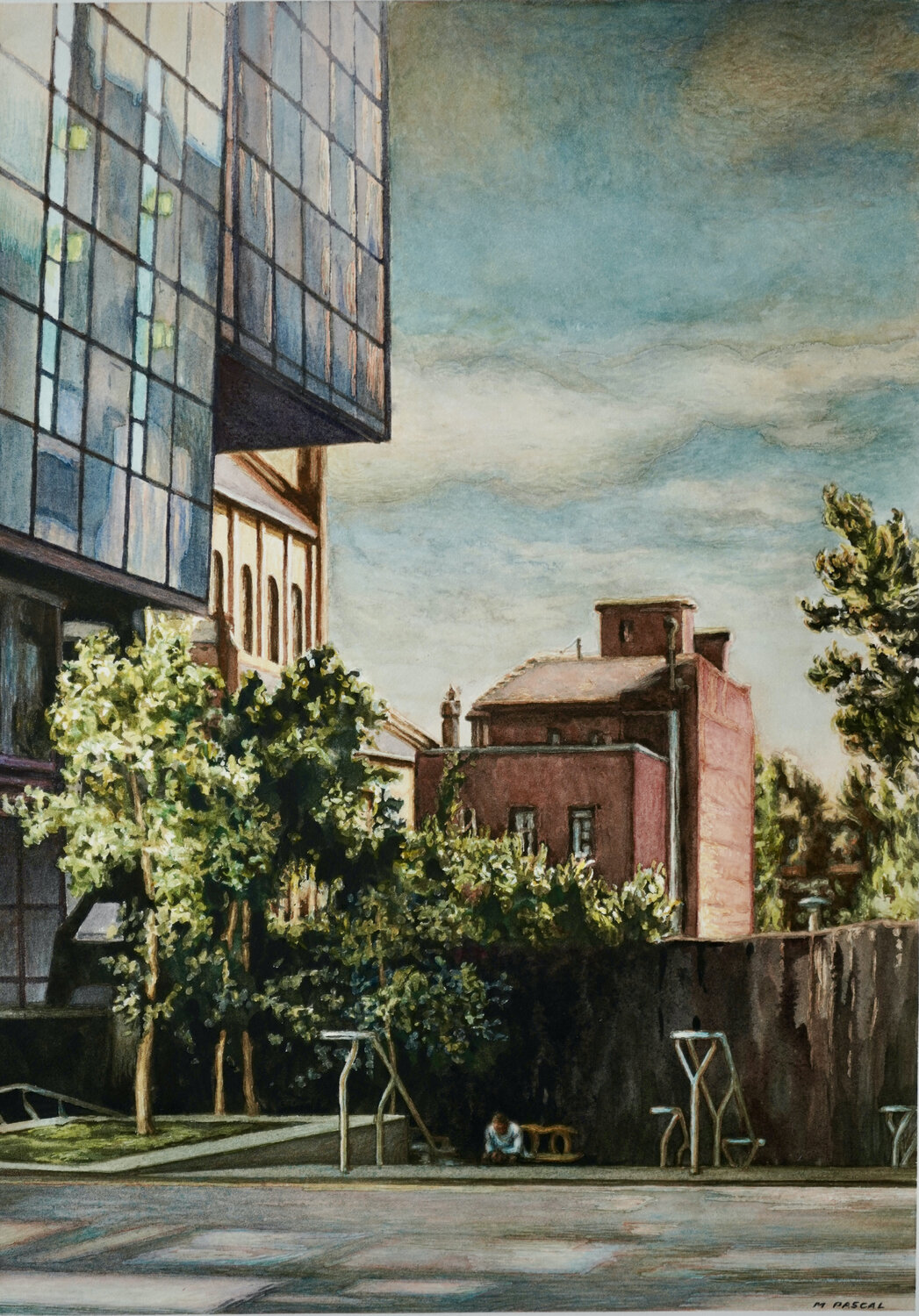 Cinema Clerk Marie Pascal Work on Paper for sale