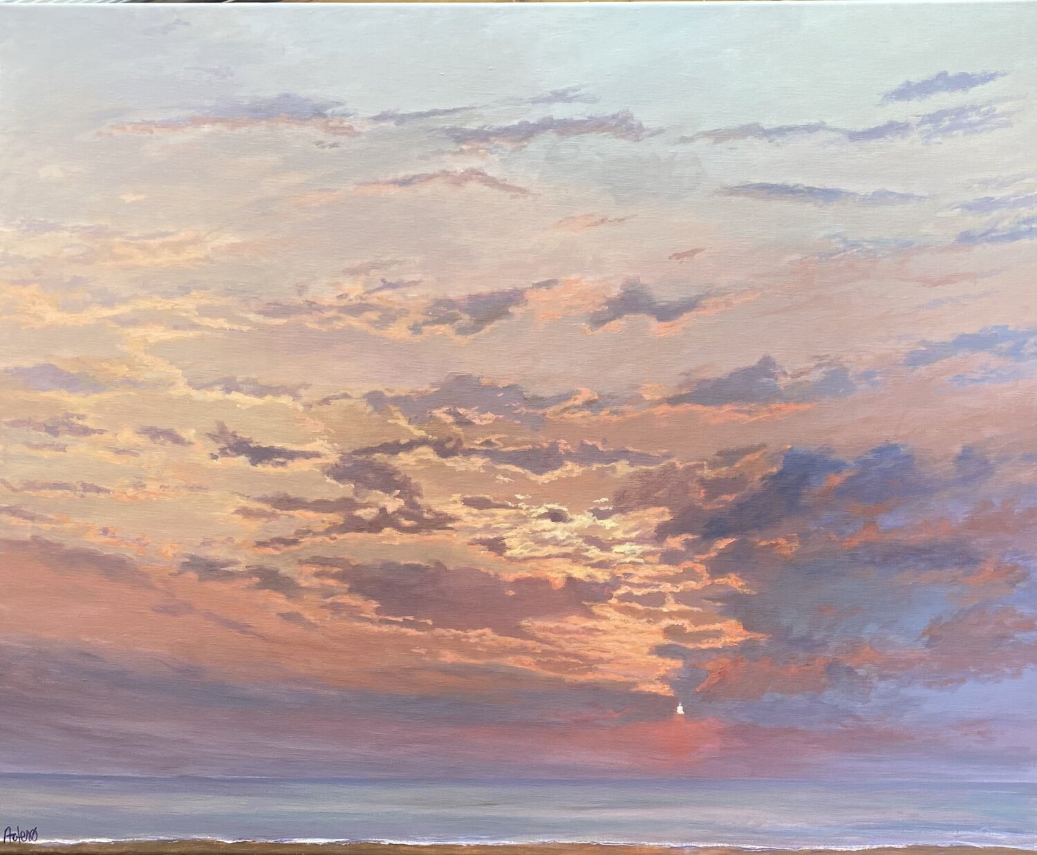 "Un instante antes de la noche" Conchi Artero Dipinto originale in vendita