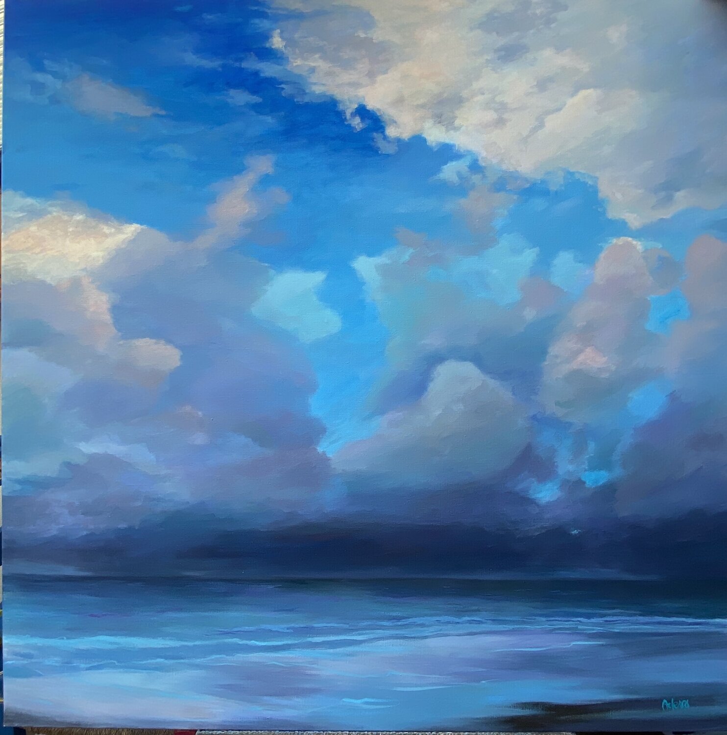 “Ensueño azul” Conchi Artero Origineel schilderij te koop