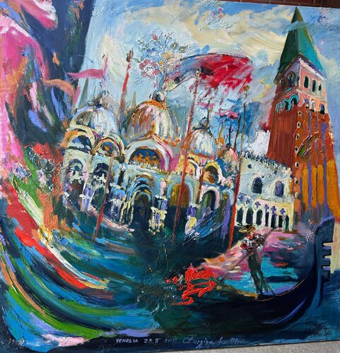Venice par Anitra Berzina, Peinture en vente sur Singulart