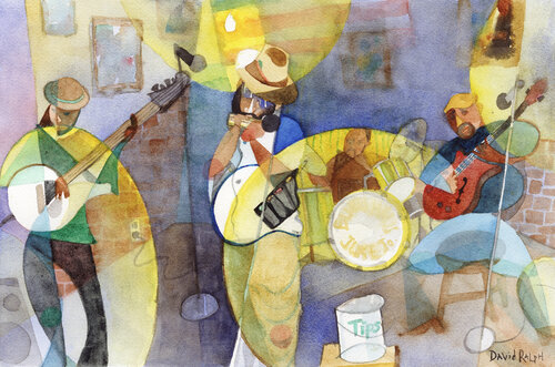Delta Blues von David Ralph, Malerei kaufen auf Singulart