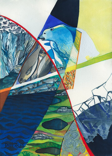 Global Warming: The Polar Bear von David Ralph, Malerei kaufen auf Singulart