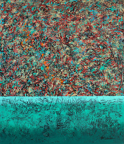 Texture Love van Nancy Eckels, Schilderij te koop op Singulart