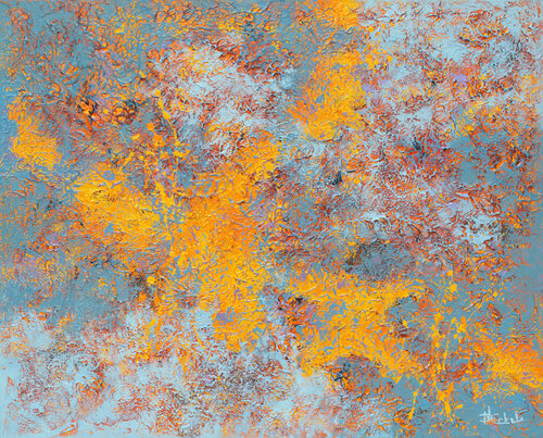 Barely Contained van Nancy Eckels, Schilderij te koop op Singulart