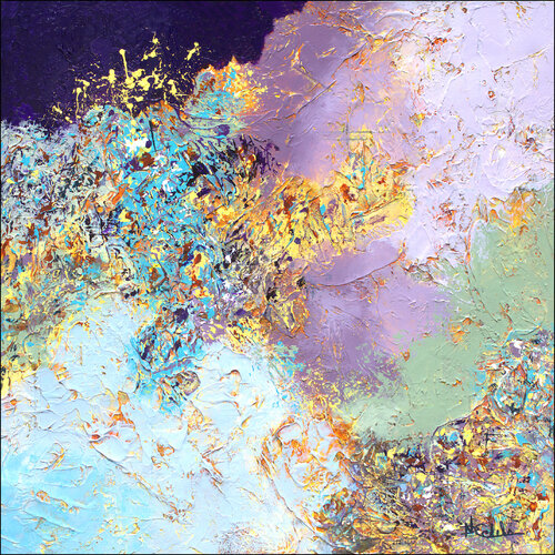 Lavender Jubilee van Nancy Eckels, Schilderij te koop op Singulart