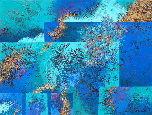 Tropical Layers di Nancy Eckels, Pittura in vendita su Singulart