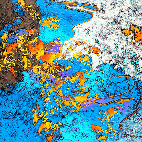 Sparks di Nancy Eckels, Pittura in vendita su Singulart