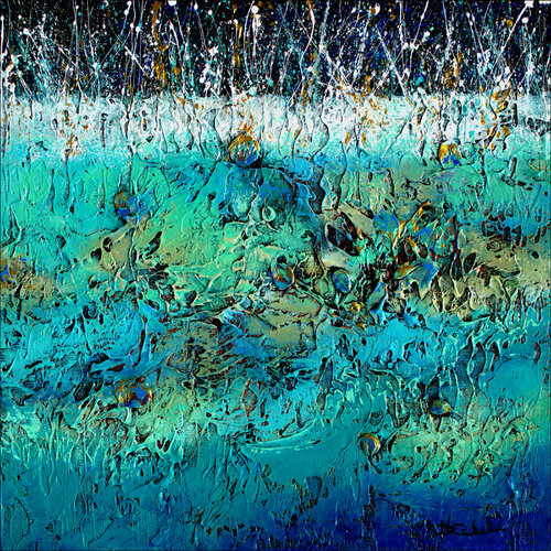 Splashes of Bling von Nancy Eckels, Malerei kaufen auf Singulart