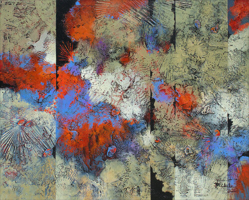 Fan Dance van Nancy Eckels, Schilderij te koop op Singulart