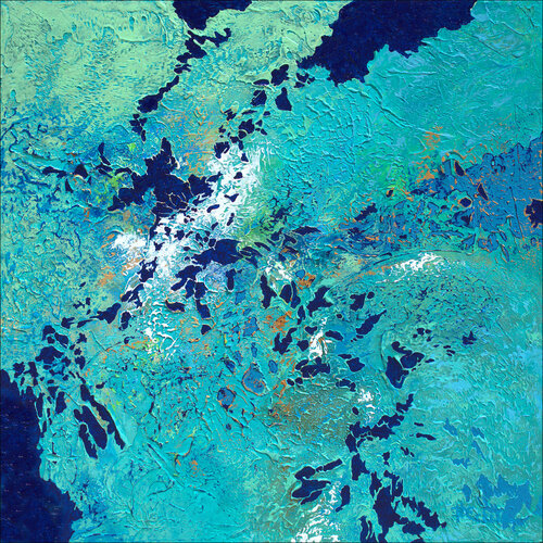 Water Sculpture van Nancy Eckels, Schilderij te koop op Singulart