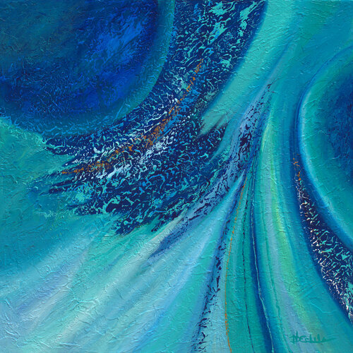 Cool Flow van Nancy Eckels, Schilderij te koop op Singulart