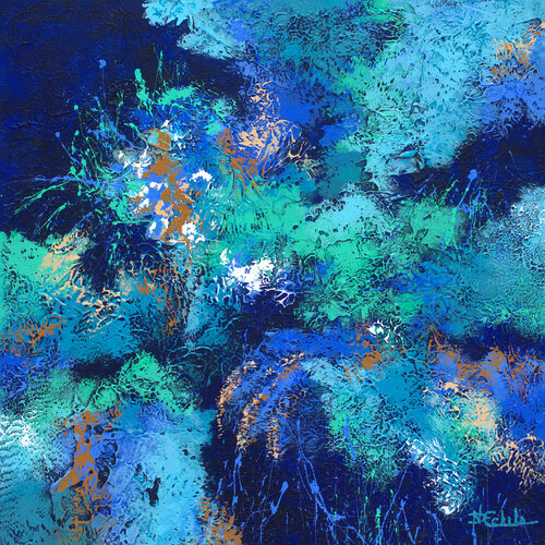 Splash and Splatter von Nancy Eckels, Malerei kaufen auf Singulart