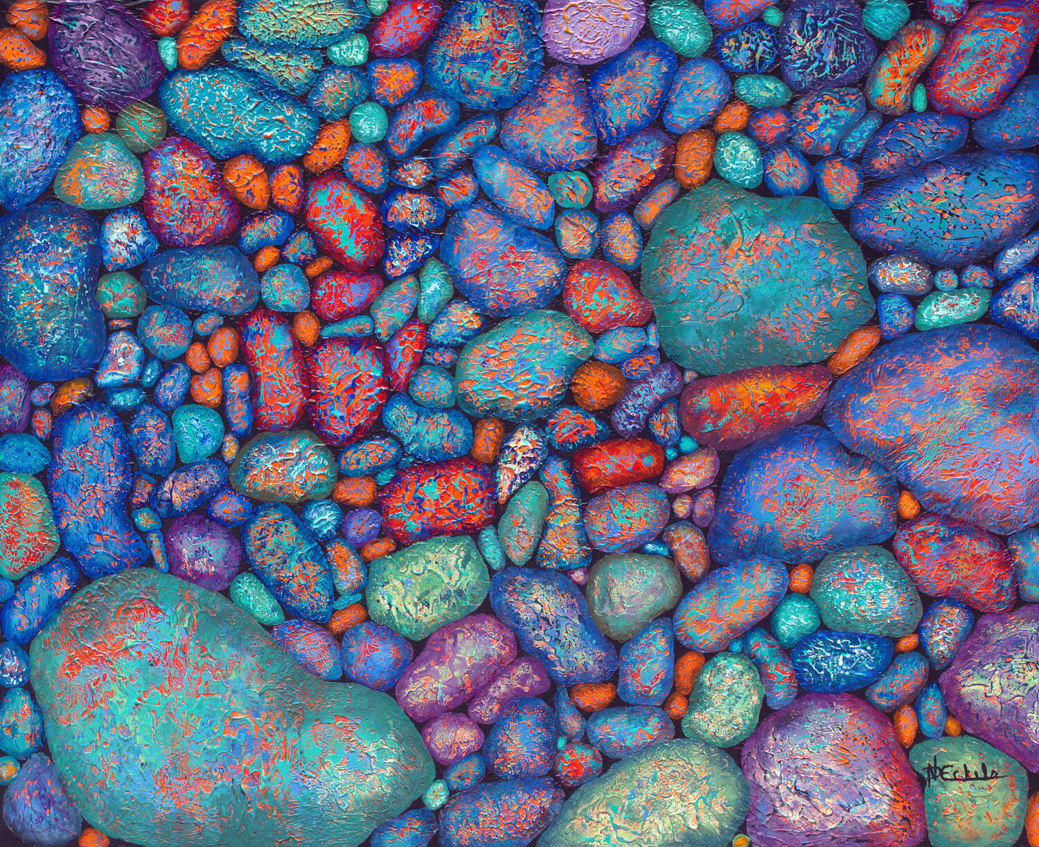 A Few Red Fancy Rocks Nancy Eckels