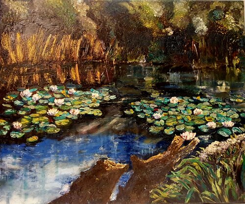 "It's so Quiet" par Boguslawa Bryska, Peinture en vente sur Singulart