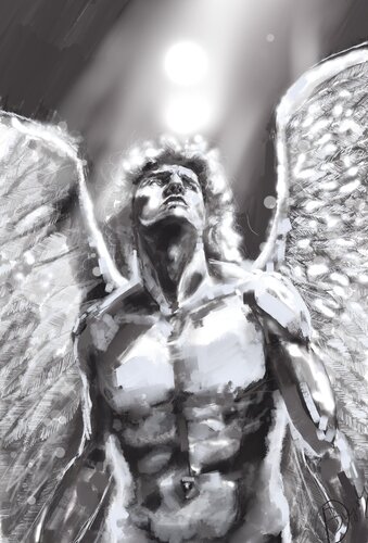 Angel by Boguslawa Bryska, Print for Sale on Singulart