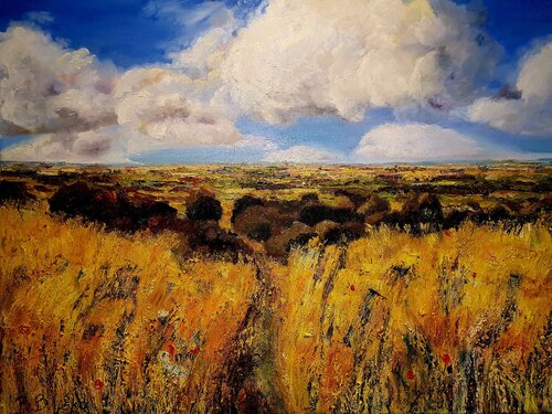 Echoes of a Summer Day by Boguslawa Bryska, Painting for Sale on Singulart