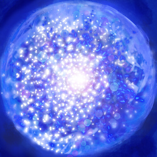Infinity Mandala de SUSANA MAZZARINO JIMENEZ, Digital a la venta en Singulart