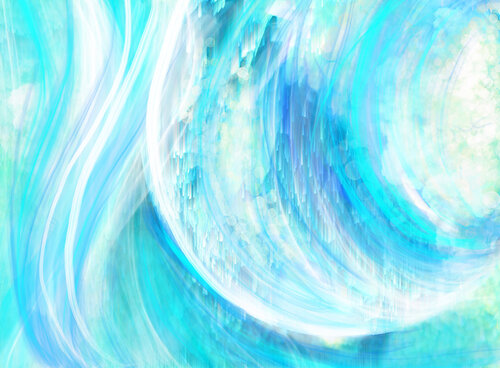 Aquamarine Dream di SUSANA MAZZARINO JIMENEZ, Digitale in vendita su Singulart