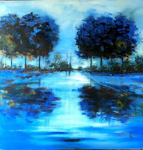 Les arbres bleus Joëlle Poret