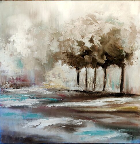 Brume 1 van Joëlle Poret, Schilderij te koop op Singulart