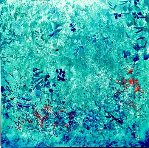 Carré vert biodiversité by Joëlle Poret, Painting for Sale on Singulart
