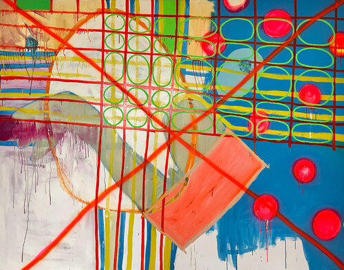Falling in Pieces by Patrick Reischel, 油畫 for Sale on Singulart