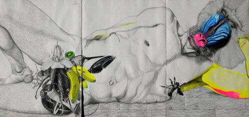Apeman by Patrick Reischel, Work on Paper for Sale on Singulart