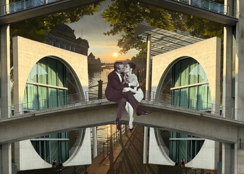 ROMANCE IN BERLIN van Gabriele Breu, Digitaal te koop op Singulart
