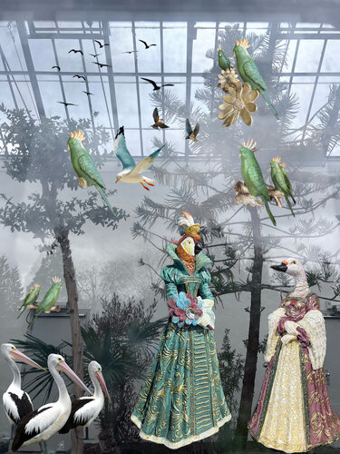 LIFE IN THE CASTLE NYMPHENBURG MUNICH van Gabriele Breu, Digitaal te koop op Singulart