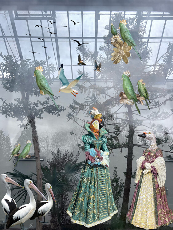 LIFE IN THE CASTLE NYMPHENBURG MUNICH Gabriele Breu