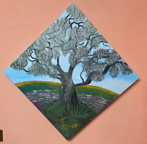 il vecchio di Francesca Dringoli, Pittura in vendita su Singulart