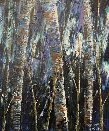 Deep Woods:  Ice Palace von Gayle Faulkner, Malerei kaufen auf Singulart