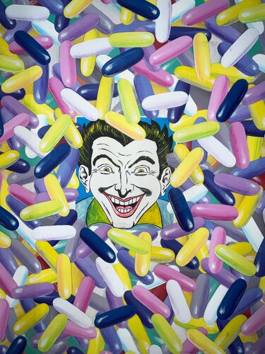 Joker di Paul Spina, Pittura in vendita su Singulart